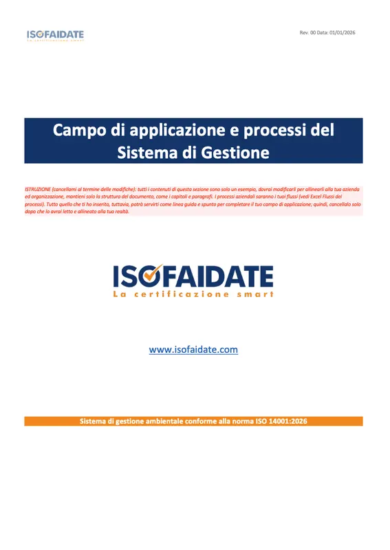Campo di applicazione